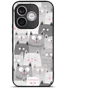Mobiwear Lesklé pouzdro Glossy pro Honor 600 Lite - G045G kočičky kép