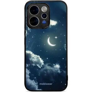 Mobiwear Glossy Vivo V70 5G fényes tok - G048G, éjszakai égbolt és Hold kép
