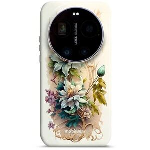 Mobiwear Odolné pouzdro Xiaomi 17 Ultra - Elite Pro E014E Krémové květy kép