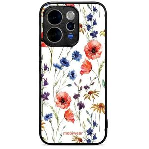 Mobiwear Glossy Vivo V70 5G fényes tok - G032G, mezei virágok kép