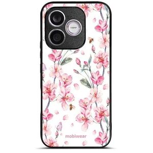 Mobiwear Lesklé pouzdro Glossy pro Honor 600 Lite - G033G růžové květy kép