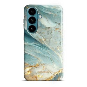 Mobiwear Odolné pouzdro Samsung Galaxy S26 - Elite Pro EP34E Zelenkavý mramor kép