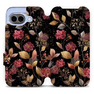 Mobiwear Flip pouzdro pro Google Pixel 10a - V171S zlatavé lístky kép