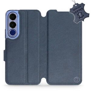 Mobiwear Kožené flip pouzdro pro Vivo V70 FE - modré kép