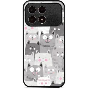 Mobiwear Lesklé pouzdro Glossy pro Poco F8 Pro - G045G kočičky kép