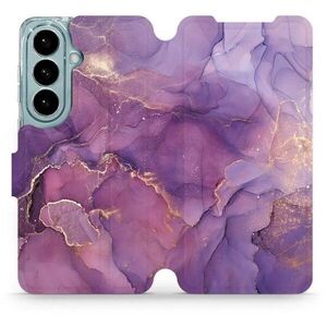 Mobiwear Flip pouzdro pro Samsung Galaxy S26 - VP20S fialový mramor kép