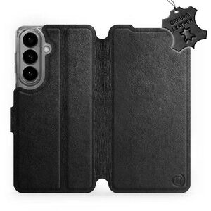 Mobiwear Kožené flip pouzdro pro Samsung Galaxy S26 Plus - černé kép