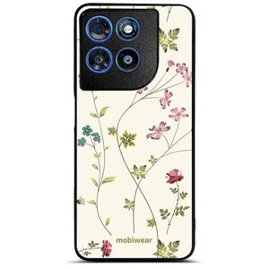 Mobiwear Glossy Motorola Moto G57 Power fényes tok - G035G, vékony szárú növények kép