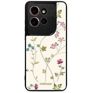 Mobiwear Glossy Motorola Edge 60 Neo fényes tok - G035G, vékony szárú növények kép