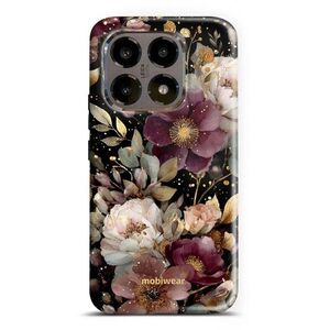 Mobiwear Odolné pouzdro pro Xiaomi 15T - Elite Pro E169E Zlatavé kvítky kép