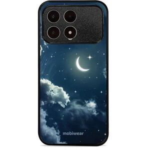 Mobiwear Glossy Poco F8 Pro fényes tok - G048G, éjszakai égbolt és Hold kép