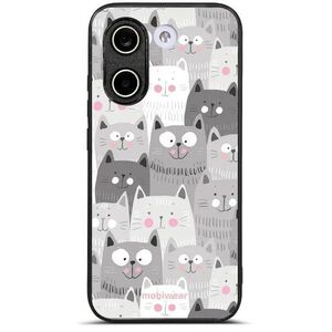Mobiwear Glossy POCO X8 Pro fényes tok - G045G, macskák kép