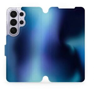 Mobiwear Flip pouzdro pro Samsung Galaxy S26 Ultra - VP68S modrý odstín kép
