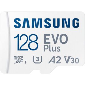 Samsung MicroSDXC 128GB EVO Plus 2024 + SD adapter kép