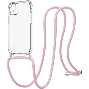 AlzaGuard Luxe Lanyard Case iPhone 13 Mini rózsaszín tok kép