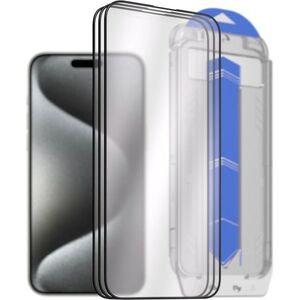 AlzaGuard Glass EasyFit DustFree iPhone 15 Pro Max 2.5D üvegfólia kép