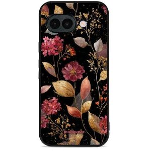 Mobiwear Glossy Google Pixel 10a fényes tok - G171G, aranyszínű levelek kép