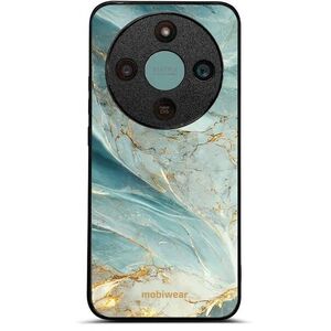 Mobiwear Lesklé pouzdro Glossy pro Honor Magic 8 Lite - G022G zelenkavý mramor kép