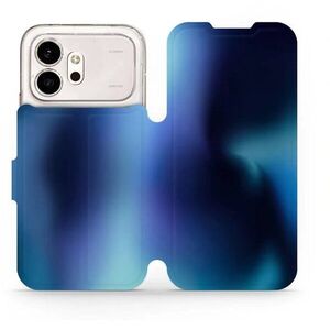 Mobiwear Flip pouzdro pro Honor 600 - VP68S modrý odstín kép