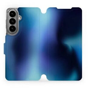 Mobiwear Flip pouzdro pro Samsung Galaxy S26 Plus - VP68S modrý odstín kép