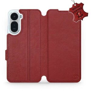 Mobiwear Kožené flip pouzdro pro Xiaomi Redmi A7 Pro - červené kép