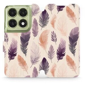 Mobiwear Flip pouzdro pro Motorola Edge 70 Pro - VB08S akvarelová pírka kép