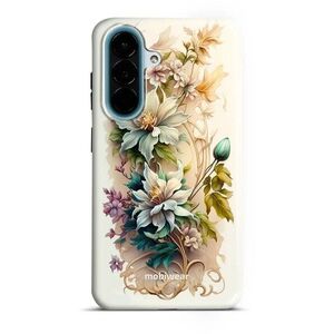 Mobiwear Odolné pouzdro Samsung Galaxy A27 - Elite Pro E014E Krémové květy kép