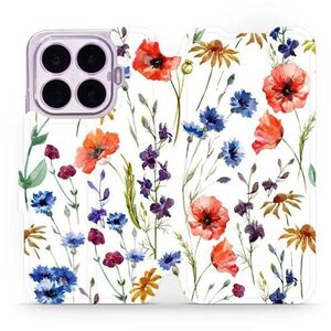 Mobiwear Flip pouzdro pro Xiaomi 17T - MP04S kvítí kép