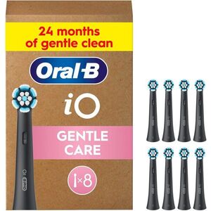 Oral-B iO Gentle Care Black kerek pótfej, 8 db kép
