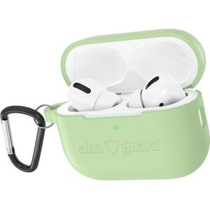 AlzaGuard Skinny AirPods Pro 2 zöld szilikon tok kép
