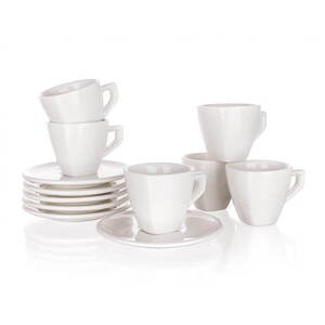 BANKET ALBA A02882 csészekészlet csészealjjal, 6 db, 60 ml kép