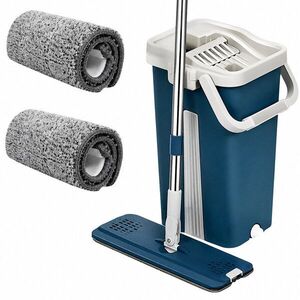 Verk 27509 Kétkamrás felmosó, 2 × mikroszálas kendő, kék kép