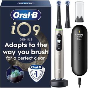 Oral-B iO9 Lunar Gold elektromos fogkefe Smart Adapt üzemmóddal kép
