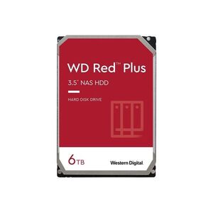 Western Digital HDD 6TB Red Plus 3, 5" SATA3 5400rpm 256MB -... kép