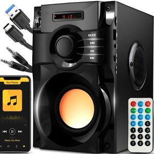 Retoo hordozható Bluetooth Hangszóró FM rádióval és távirányítóva... kép