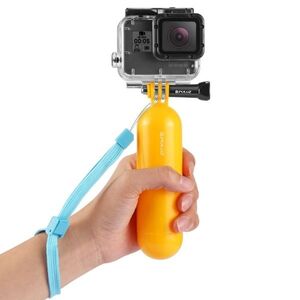 PULUZ vízen lebegő markolat + csuklópánt - GoPro, Insta360, DJI és egyéb kamerákhoz kép