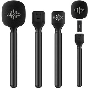 LUUCCO Wirefree Handheld Wireless Microphone Adapter for Interviews kép