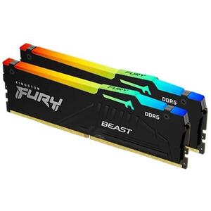 FURY Beast RGB 64GB (2x32GB) DDR5 5600MHz KF556C36BBEAK2-64 kép