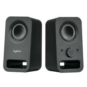 Logitech 980-000814 Hangszóró 2.0 - Z150 6W Adapteres, Fekete kép