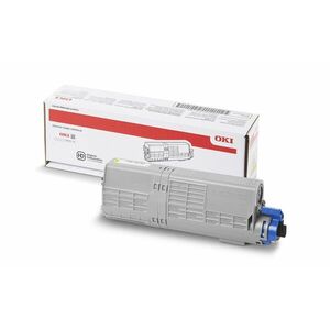Oki C532/C542 Toner Yellow 1, 5K (Eredeti) kép