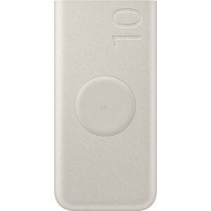Samsung 10000mAh Külső akkumulátor vezeték nélküli töltéssel (szupergyors töltés 25 W) - bézs kép