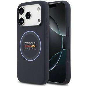 Red Bull Silicone Blue Ring MagSafe iPhone 17 Pro Navy tok kép