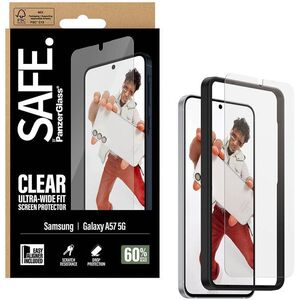 PanzerGlass SAFE Samsung Galaxy A57 üvegfólia + felhelyező keret kép