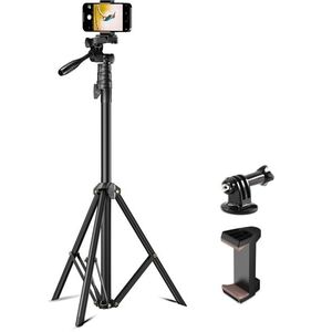 Apexel Upgraded Travel Tripod Stand - Quick release Mount +handle kép