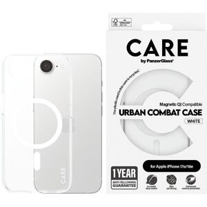 PanzerGlass CARE Apple iPhone 17e/16e MagSafe Urban Combat átlátszó/fehér tok kép