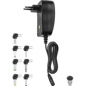 EMOS univerzális töltőadapter csatlakozó készlettel, USB, 1500 mA kép