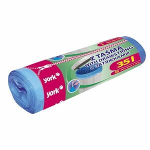 YORK Erős szemeteszsák 35 l, 15 db kép