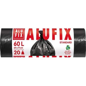 ALUFIX Standard, fekete, 60 l, 20 db kép