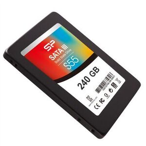 Silicon Power SSD - 240GB S55 2, 5" (TLC, r: 550 MB/s; w: 450 MB/s) kép