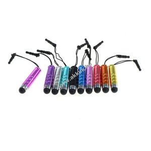 OTB STYLUS Mini Érintőceruza puha heggyel 3, 5mm jack csatlakozóval színes 10 darabos készlet kép